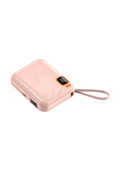 Ixtech Ix-pb024 10.000 Mah Powerbank Kablosuz Şarj Cihazı 22.5w Pembe Pembe