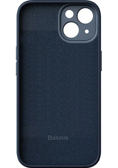 Baseus Liquid Silica Gel Apple iPhone Uyumlu 14 6.1 Silikon  Kılıf + Tempered Ekran Koruyucu Set - 5775