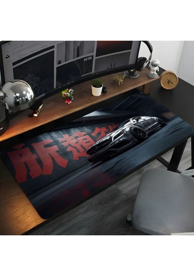 Amg Baskılı 90x40 Kaymaz Taban Mousepad 90x40cm