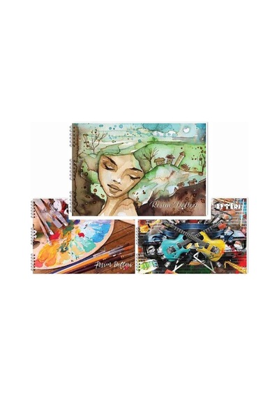 Keskin Color Resim Defteri 20 Yaprak Pp Kapak Pastel 35 X 50 Cm 306230-99