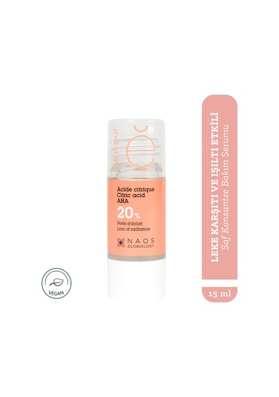 Etat Pur Pure Active Sitrik Asit %26 Gözenek Sıkılaştırıcı Saf Konsantre Bakım 15 Ml