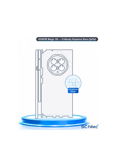 Schitec Honor Magic V6 Fullbody Nano Kaplama Koruyucu Film