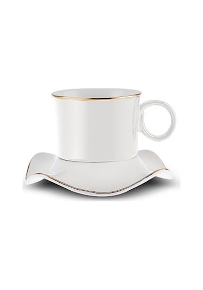 Karaca  Torba 6 Kişilik Kahve Fincanı 90 Ml Beyaz