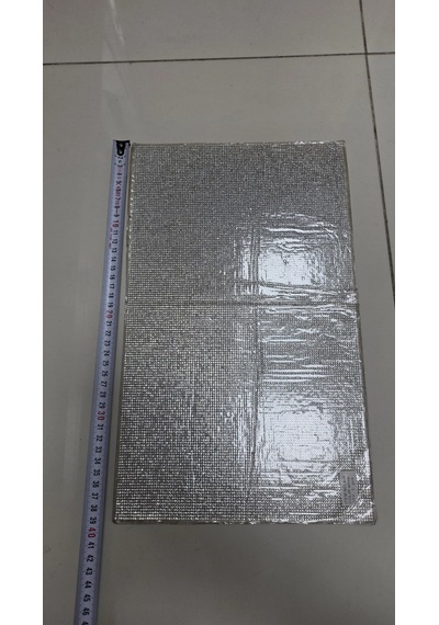 Sılver Swarovski Taş Yapiskanli 40x23 Cm Kristal Taş Etıket