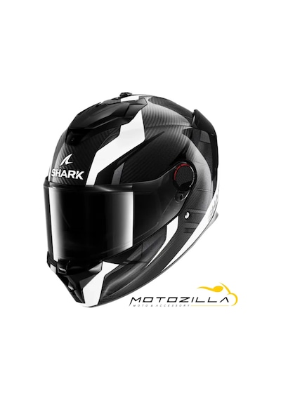 Shark Spartan Gt Pro Karbon Şeffaf Vizörlü Kask Beyaz Siyah