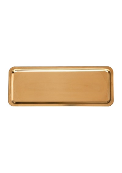 Gold 33 Cm Servis Tabağı Sunum Tepsisi Gold - 674313164 Gold