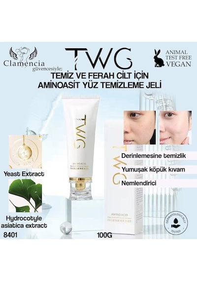 Amino Asit Temizleyici Yüz Yıkama Jeli