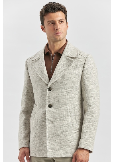 İmza Kaşe Kırlangıç Yaka Desenli Astarlı Slim Fit Dar Kesim Klasik Mont 1007245150-açık Bej Açık Bej İmza Kaşe Kırlangıç Yaka Desenli Astarlı Slim Fit Dar Kesim Klasik Mont 1007245150-açık Bej Açık Bej
