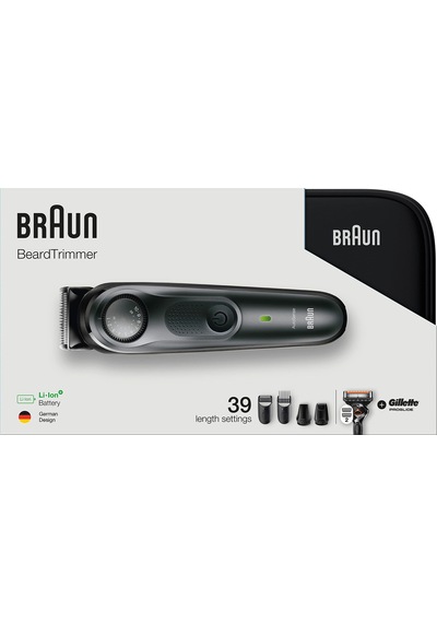 Braun Beard Trimmer 7 Bt7940, Erkekler İçin Sakal Düzeltici Ve Saç Düzeltici, Yüz Ve Saç Kılları İçin