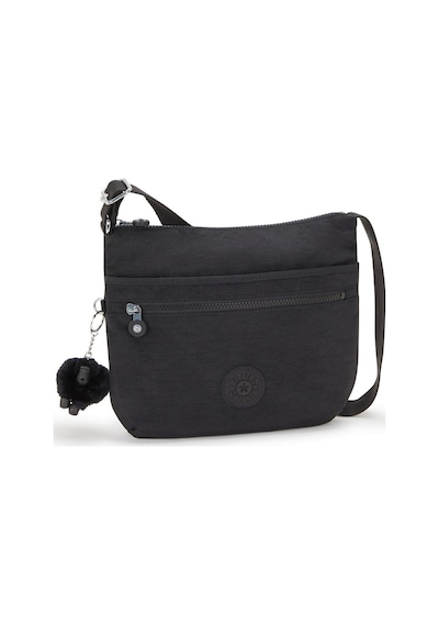 Kipling Kıplıng Arto Orta Boy Omuz Çantası Siyah Black Noır Siyah