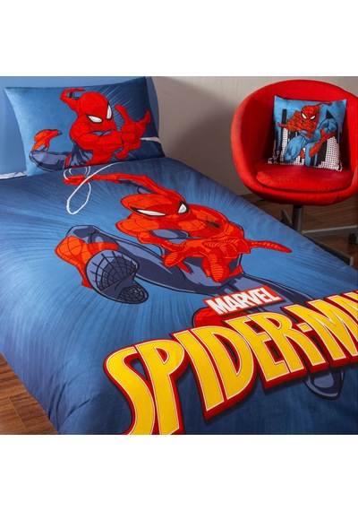 Taç Lisanslı Spiderman Classical Tek Kişilik Pamuk Nevresim Takımı 000000001000050290 Çok Renkli