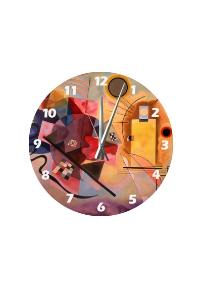 Ti-play Kate 30x30cm Akrilik Dekoratif Modern Duvar Saati ÇOk Renkli