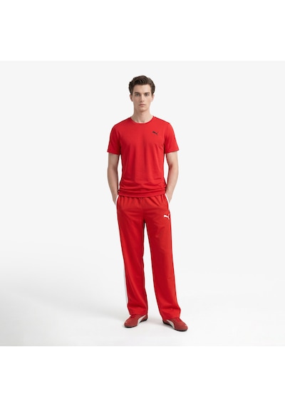 Puma Tad Ess Solid Cat Lc Erkek Kırmızı Antrenman T-shirt 525908