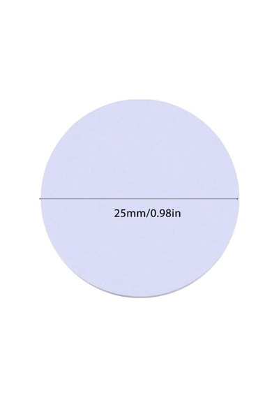 Nfc Etiket 10 Adet, Ntag215 Nfc Kartları Boş Beyaz Nfc Kartları 25 Mm, Nfc Etkin Telefon Genel