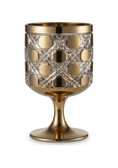 Eclat Halo Gold Kristal Kadeh 270 Cc Çok Renkli