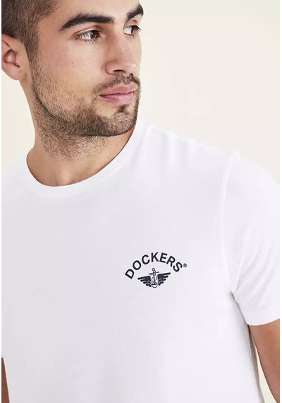 Dockers Minimalist Kısa Kol Erkek T-shirt - Yuvarlak Yaka, Günlük Çok Renkli