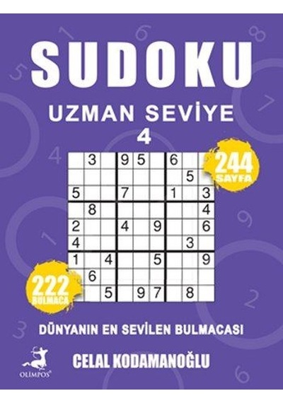Sudoku Uzman Seviye 4 - Celal Kodamanoğlu - Olimpos Yayınları