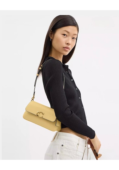 Coach Jet Shoulder Bag Kadın Çanta Açık Sarı