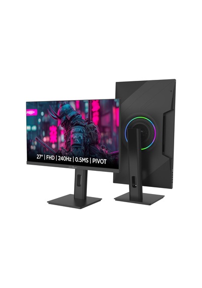 James Donkey Arven A70 27'' 240hz 0.5ms Fhd Va Panel Gaming Rgb Pivot Monitör Sıfır Ölü Piksel