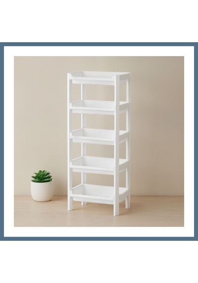 Buradabulabilirsin 5 Katlı Geniş Sepet Raf Organizer 355x220x870 Mm Bbz Çok Renkli