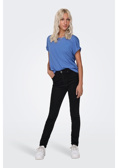 Only Kadın Onlmoster Regular Fit Bisiklet Yaka Kısa Kollu T-shirt 15106662 Mavi Mavi Only Kadın Onlmoster Regular Fit Bisiklet Yaka Kısa Kollu T-shirt 15106662 Mavi Mavi