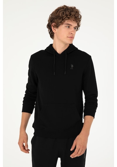 U.s. Polo Assn. Erkek Siyah Sweatshirt 50295167-vr046 Siyah