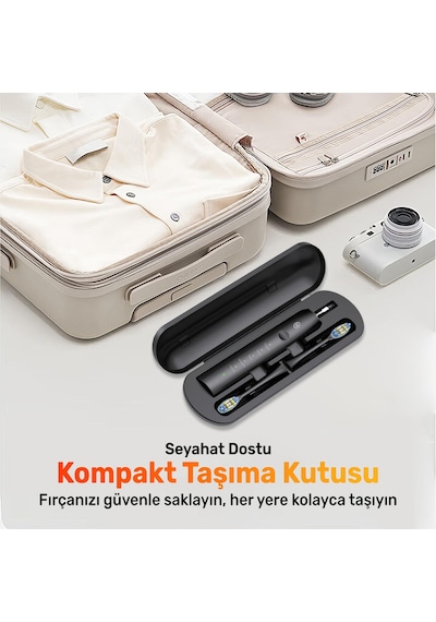 Npo Nicefeel X610-z 40000vps Şarjlı Sonic Diş Fırçası Siyah