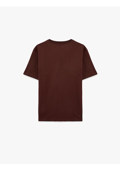 Koton Regular Fit Kısa Kollu Bisiklet Yaka Basic Pamuklu Tişört Mor 6sam10005mk Koton Regular Fit Kısa Kollu Bisiklet Yaka Basic Pamuklu Tişört Mor 6sam10005mk