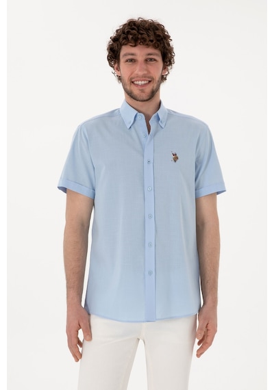 U.S. Polo Assn. U.s. Polo Assn. Erkek Gömlek 2083854 Açık Mavi