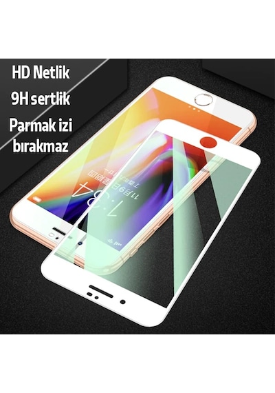 İphone Se3-se2 İphone 8-7 Anti -blue Green Light Göz Korumalı Tempered Full Ekran Koruyucu- 5775