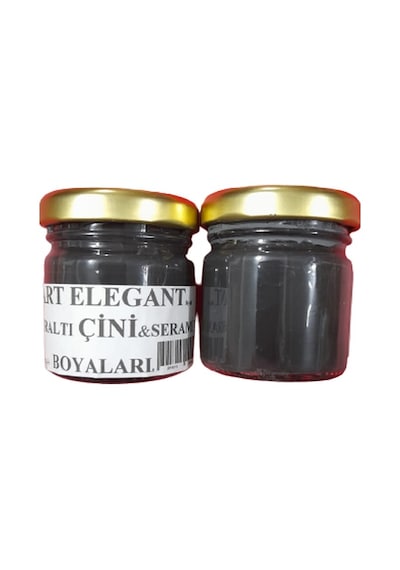 Art Elegant Çini Boyası Siyah 8822 40 G Siyah