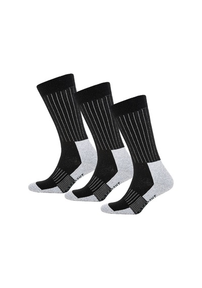Thermoform Extreme Unisex Çorap 3'lü Paket Siyah Renkli
