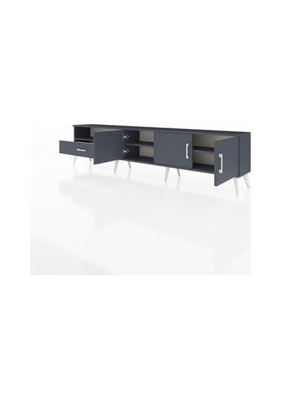 Arges Tv Ünitesi 3 Raflı Tek Çekmeceli 3 Kapaklı 220x30x51 Antrasit-antrasit Antrasıt/antrasıt - Antrasıt Arges Tv Ünitesi 3 Raflı Tek Çekmeceli 3 Kapaklı 220x30x51 Antrasit-antrasit Antrasıt/antrasıt - Antrasıt