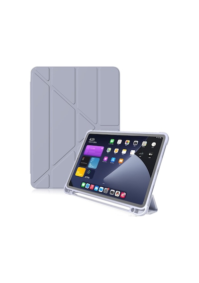 Samsung Uyumlu Galaxy Tab S6 Lite 10.4 P610 P615 P617 Kalem Bölmeli Kılıf