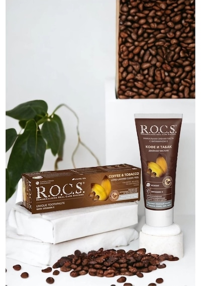 R.o.c.s. Kahve & Tütün Lekelere Karşı Diş Macunu 60ml