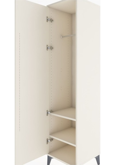 Hyperion Dolap 2 Raflı Tek Kapaklı Tek Askılı 44x44x182 Aytaş... Aytaşı