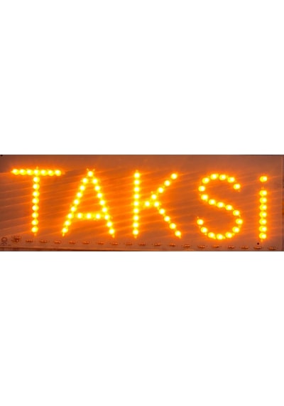 Taksi Levhası Ledli
