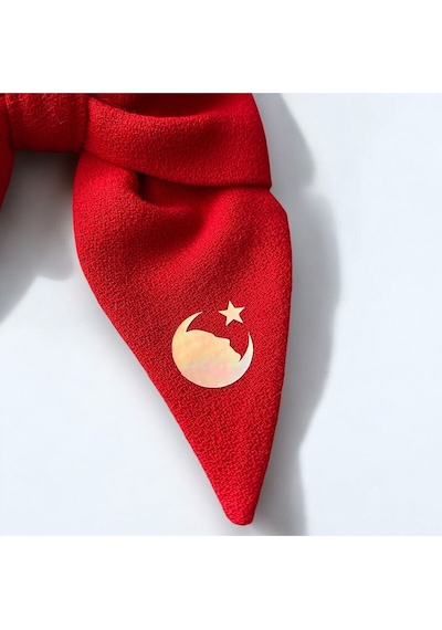 29 Ekim Atatürk Silüeti Ay-yıldız Toka