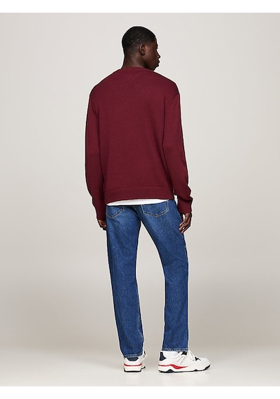 Tommy Hilfiger Tjm Reg Badge Sweater Mor