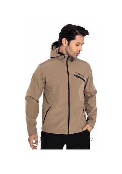 Crozwise Erkek Softshell Mont Bej