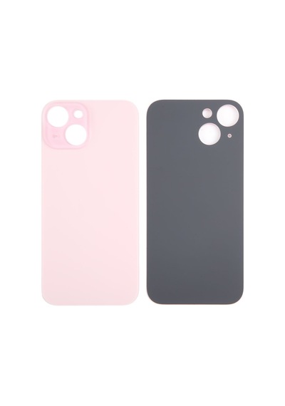 App. Iph. 15 Arka Pil Kapağı, Logolu, Lens Hariç. Pembe