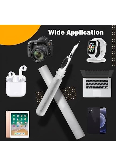 5'i 1 Arada Klavye Ve Kulaklık Temizleme Seti - Airpods 1/2/3/pro, Pc, Dizüstü Bilgisayar, Cep Telefonu, Kamera İçin Aksesuar Açık Ahşap