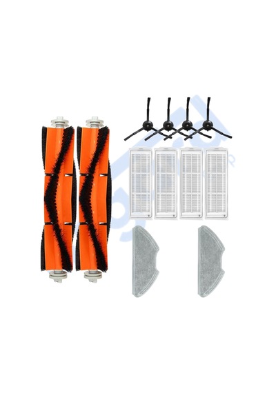 Xiaomi Mop 2 Pro Mjst1shw -mop 2 Lite Uyumlu 2 Ana Fırça 4 Yan Fırça 4 Filtre 2 Mop Pkt-iasgf0000381