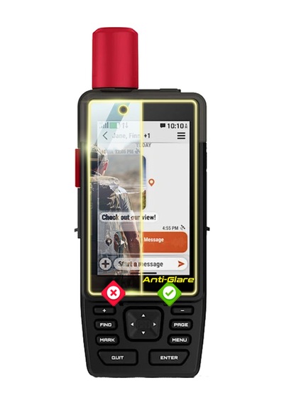 Garmin Gpsmap H1i Plus Gps İçin Anti-glare Parlama Önleyici Mat Ekran Koruyucu 2 Adet