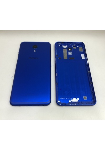 Meizu M6s M712h Kasa Arka Kapak Pil Kapağı - Mavi