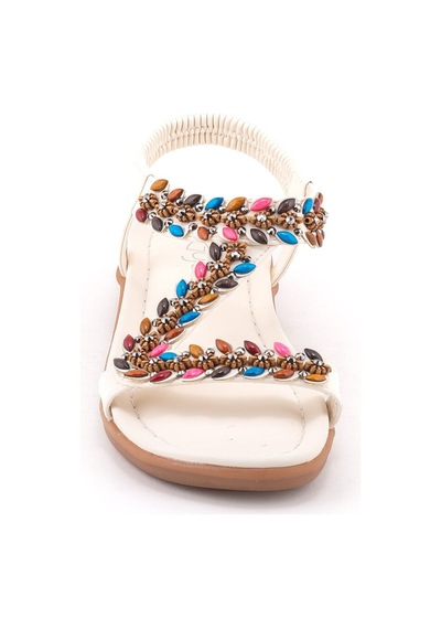 Guja 150-8 Kadın Sandalet Guj-y6-150-8010 Beyaz
