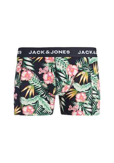Jack & Jones Erkek 3'lü Boxer 12295180-dn Lacivert
