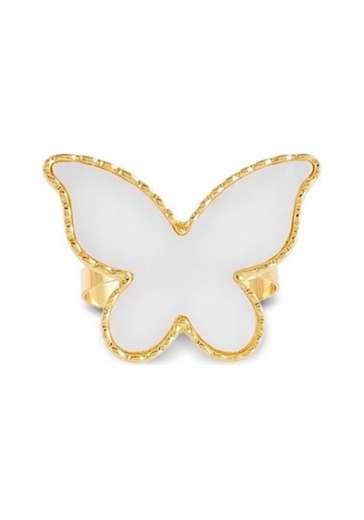 Karaca X Müge Anlı Butterfly 4'lü Peçete Yüzüğü