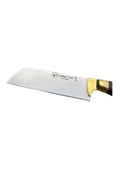 Cumhur Çelik 61620 Santoku Şef Bıçağı Ahşap