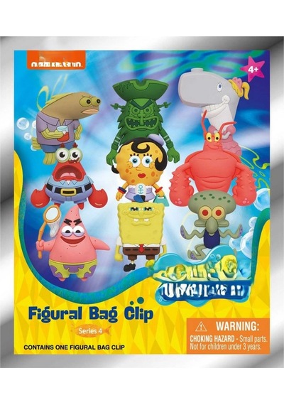 Klipsli Figür Seri 4 Sünger Bob